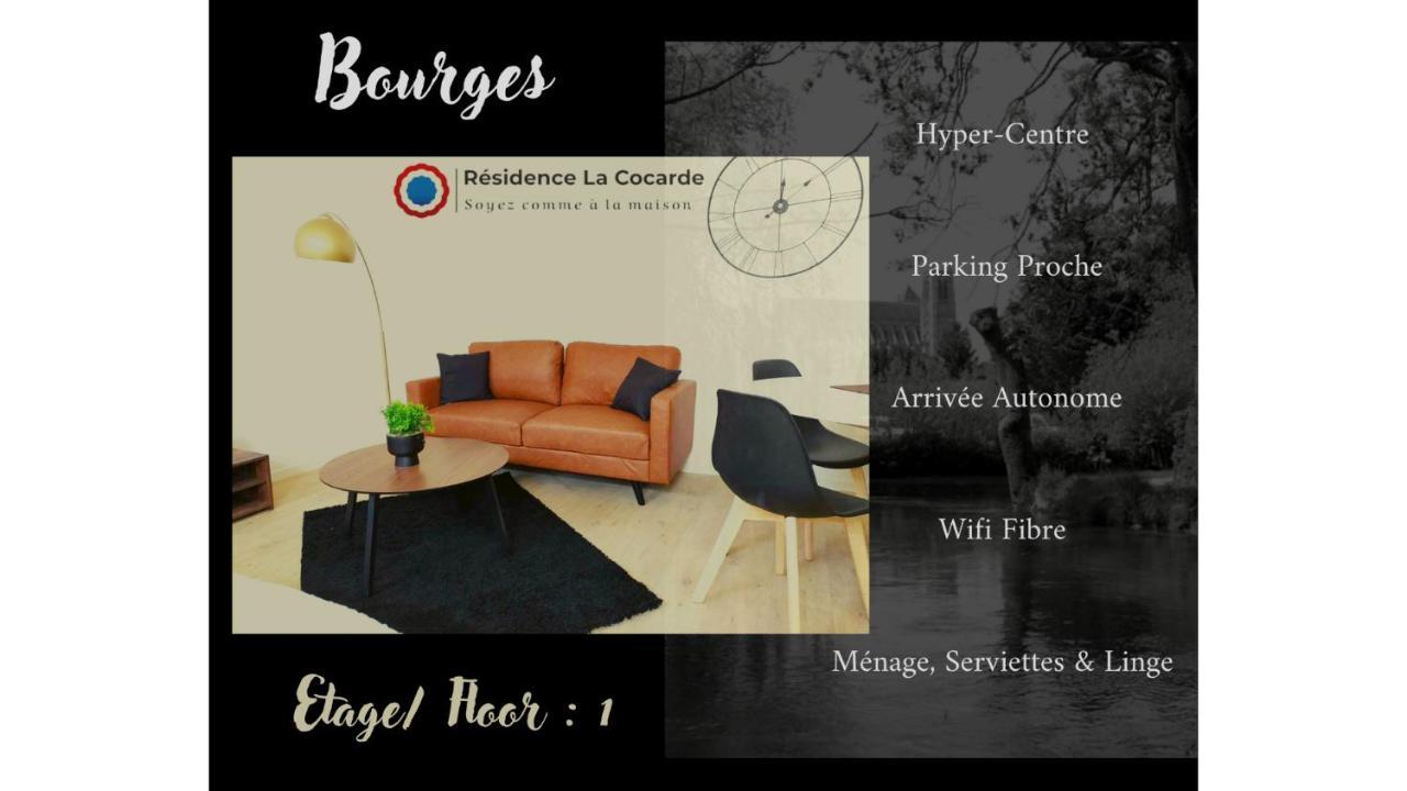 Résidence La Cocarde, Suites type Appartements Bourges Extérieur photo