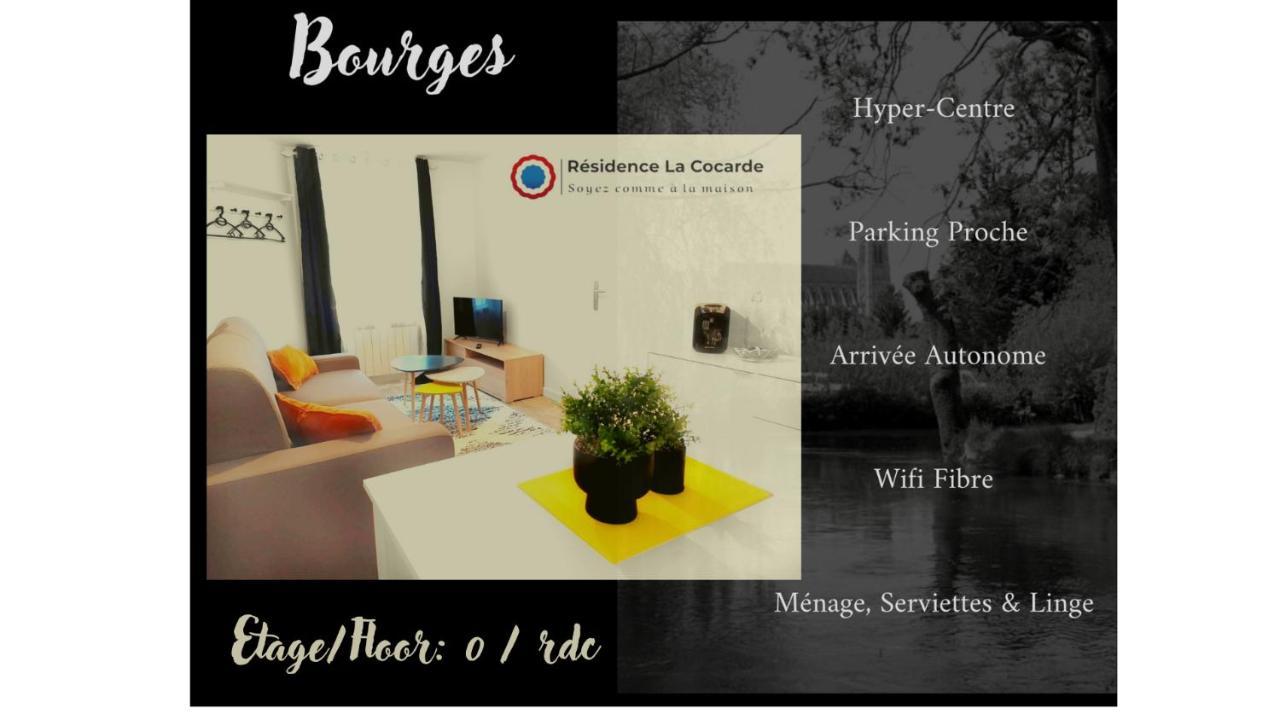 Résidence La Cocarde, Suites type Appartements Bourges Extérieur photo