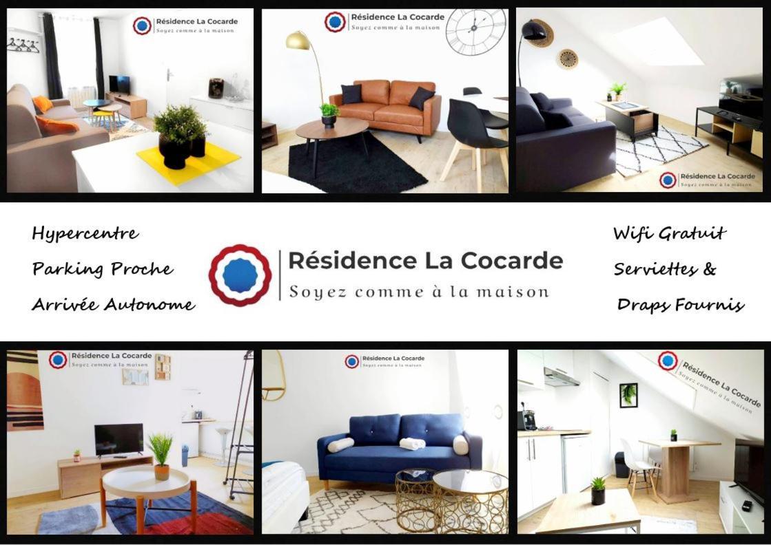 Résidence La Cocarde, Suites type Appartements Bourges Extérieur photo