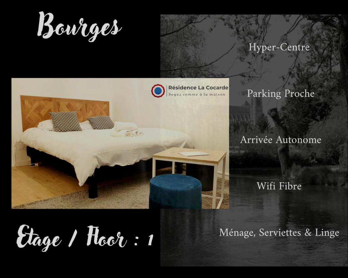 Résidence La Cocarde, Suites type Appartements Bourges Extérieur photo